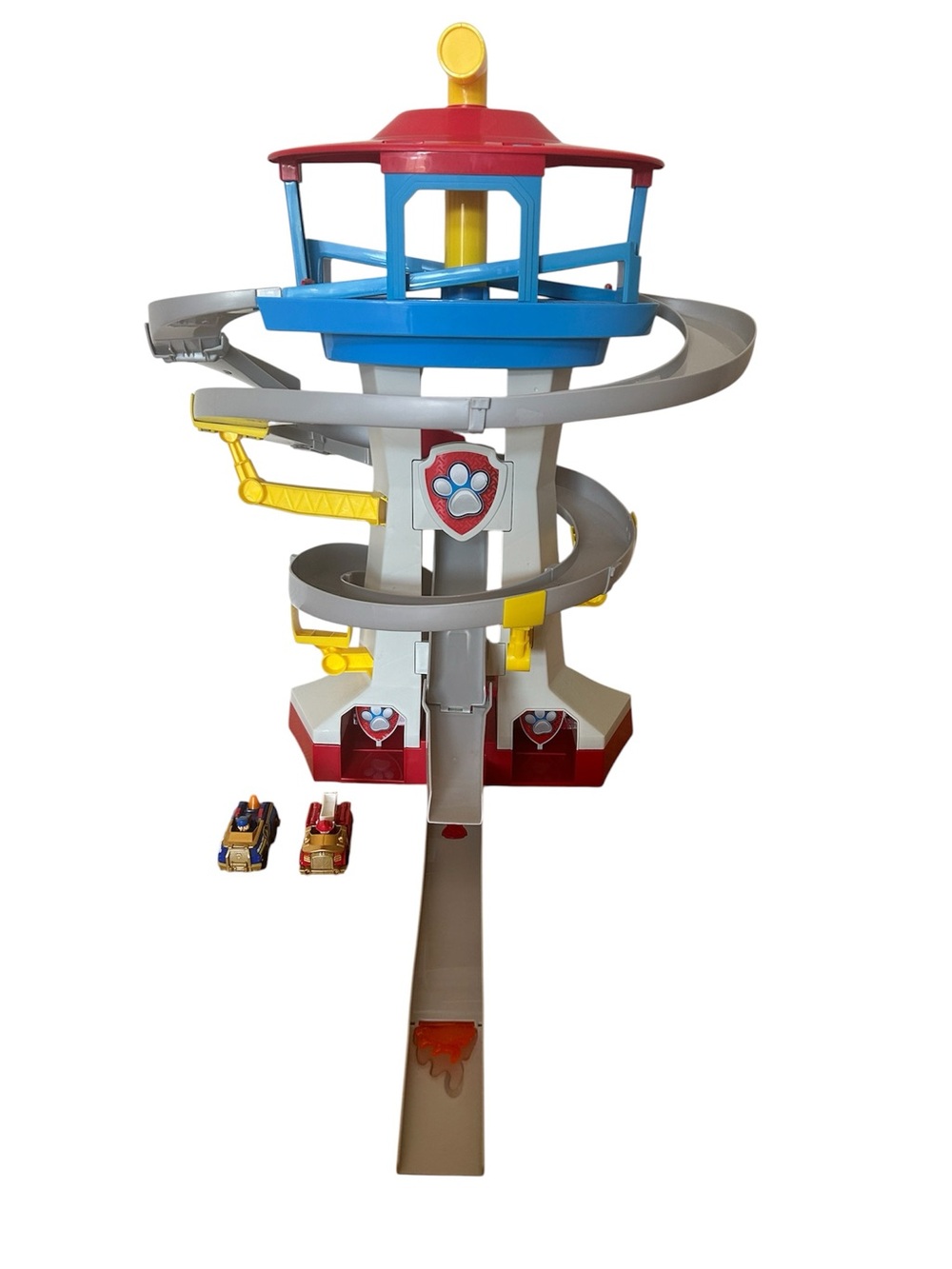 Paw Patrol True Metal Adventure Bay Rescue Way Playset with 2 Exclusive Vehicles